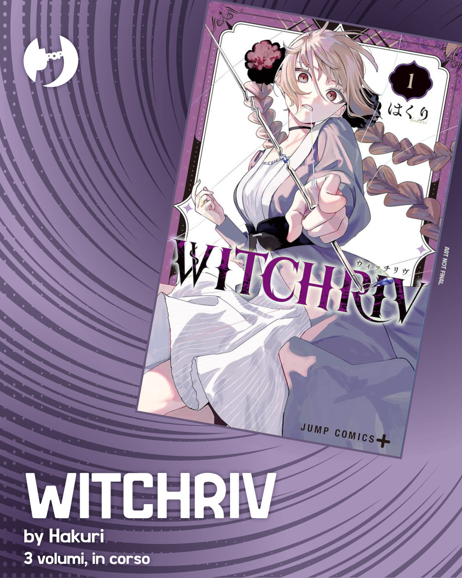 J-POP Manga annuncia WITCHRIV