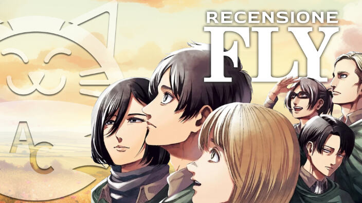 <b>L'Attacco dei Giganti</b>: diamo un'occhiata all'artbook giapponese FLY