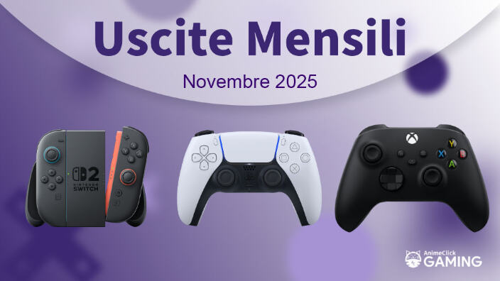 <strong>Uscite videogames europee di novembre 2025</strong>
