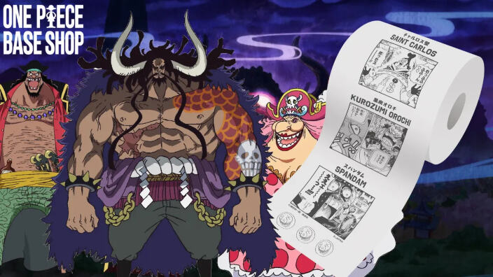 One Piece: ecco la carta igienica dei Villain che i fan stavano aspettando