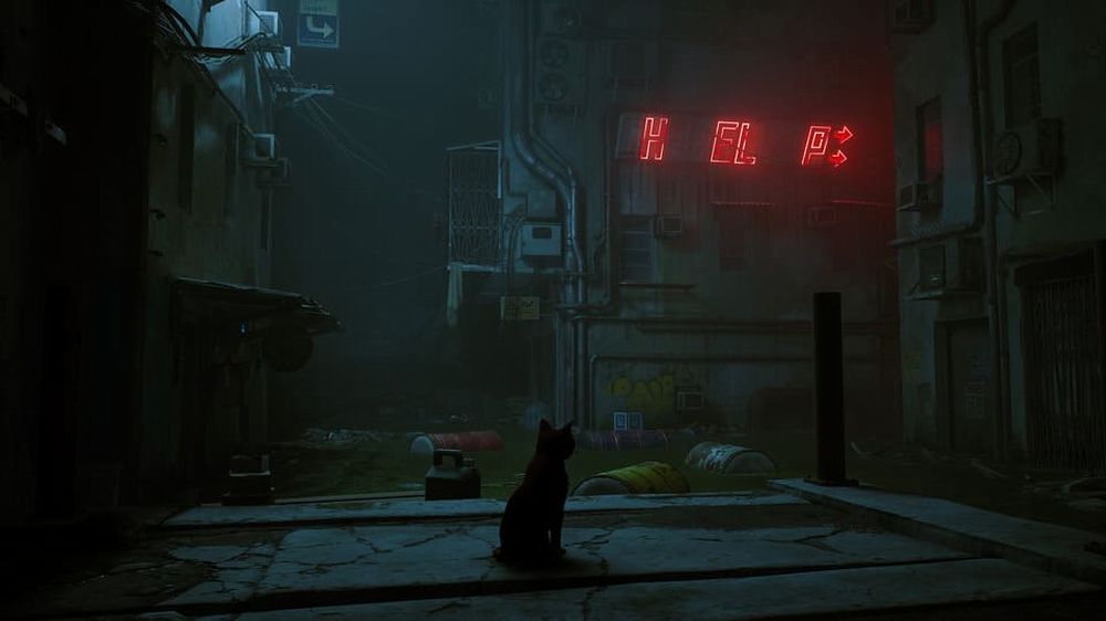 Stray gameplay