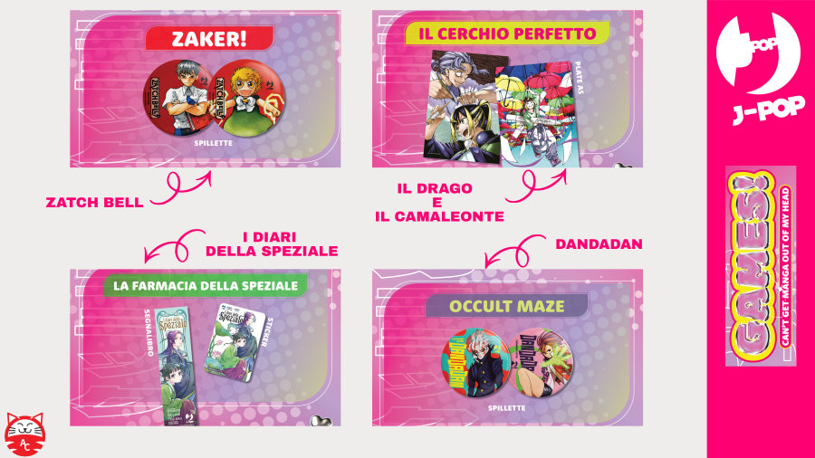 Lucca Comics & Games 2025: il programma di J-POP Manga