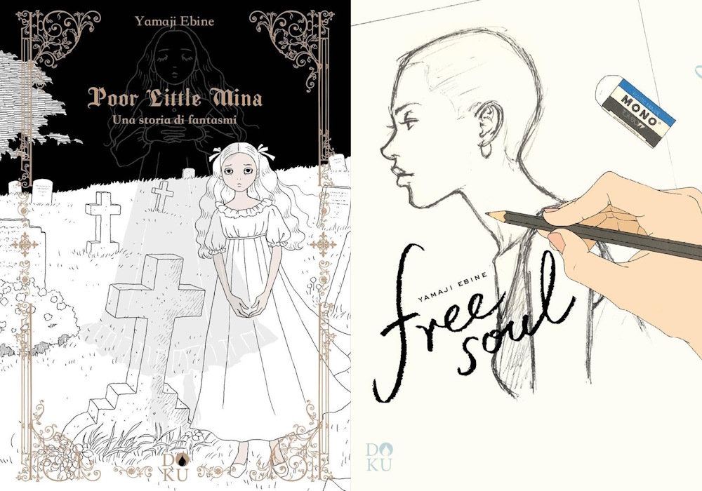 Copertine dei manga Poor Little Mina e Free Soul