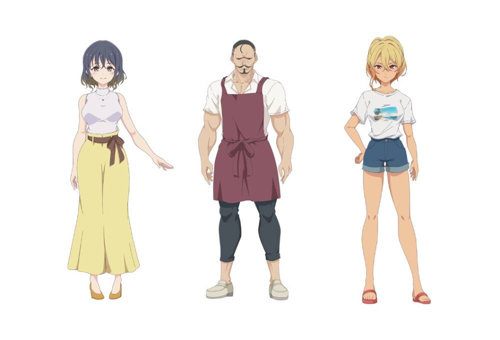I personaggi secondari di The Salty Koharu Has a Soft Spot for Me