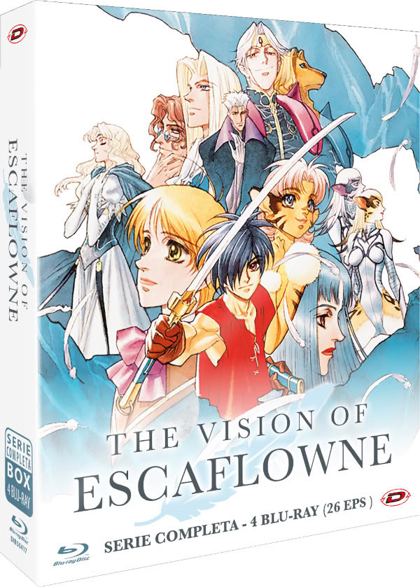 The Vision of Escaflowne Serie Completa (EPS 1-26) (4 BLU-RAY)