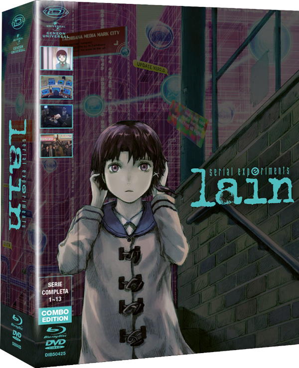 Serial Experiement Lain BOX SET LIMITED EDITION (3 BLU-RAY + 3DVD)
