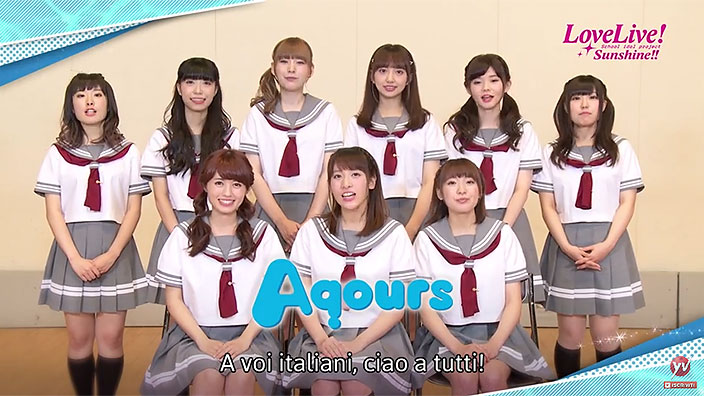 Love Live! Sunshine!!: le doppiatrici originali salutano i fan italiani!