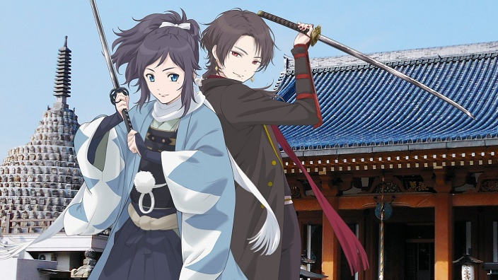 Touken Ranbu Hanamaru: nuovo trailer per la serie anime delle spade personificate
