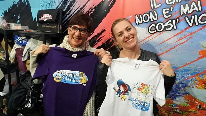 Lucca 2017: Foto dallo stand di animeclick.live (mercoledì)