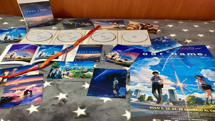 Your Name. di Makoto Shinkai: Unboxing della Collector Edition di Dynit [VIDEO]