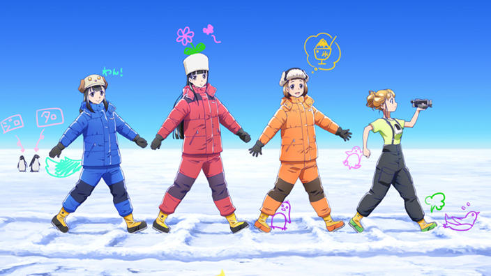 A Place Further Than The Universe, nuovo trailer per le ragazze al Polo Sud!