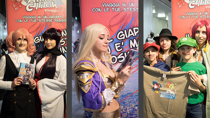 Cartoomics 2018: Foto dallo stand di animeclick.live (sabato)