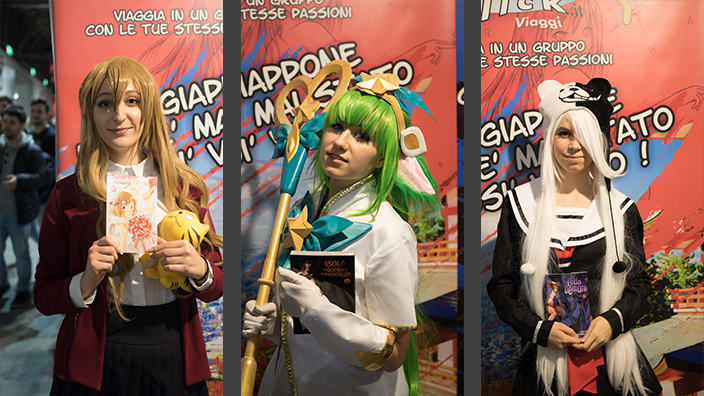 Cartoomics 2018: Foto dallo stand di animeclick.live (domenica)