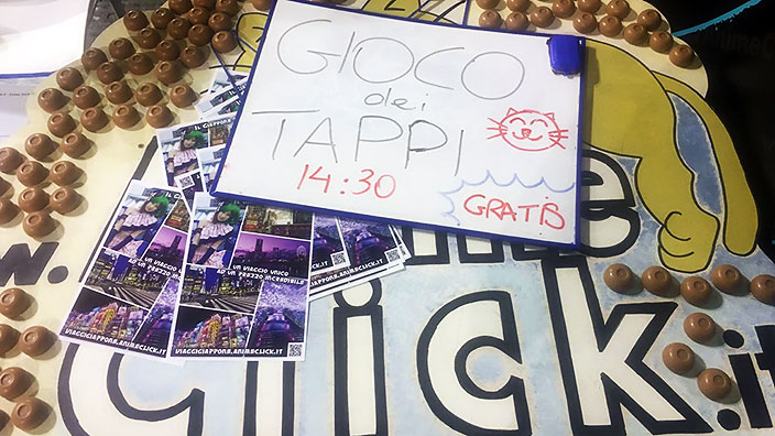 Cartoomics 2019: Foto dallo stand di animeclick.live (venerdì)