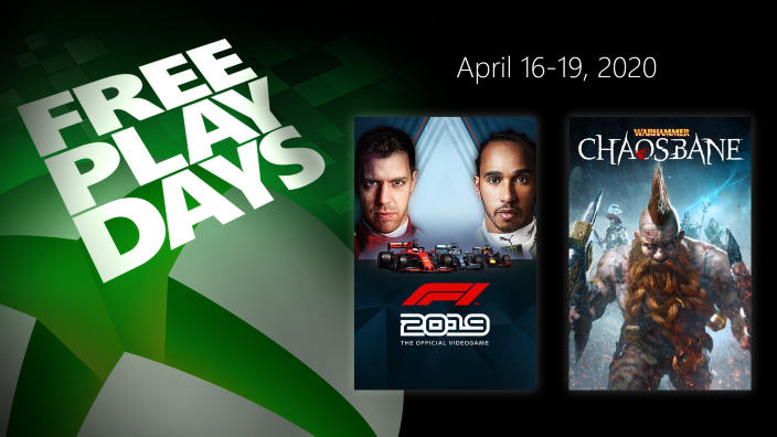 Giochi in prova gratuita per i Free Play Days Microsoft