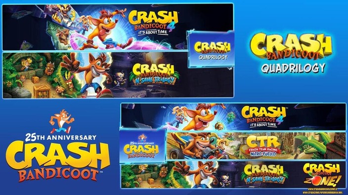 Celebrate i 25 anni di Crash con il Crashiversary Bundle