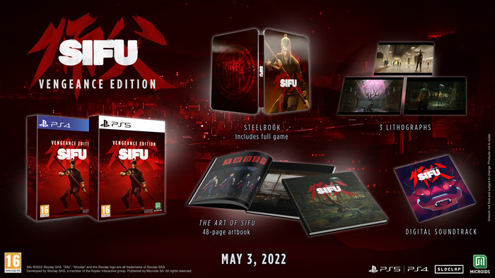 Annunciata la Vengeance Edition di Sifu