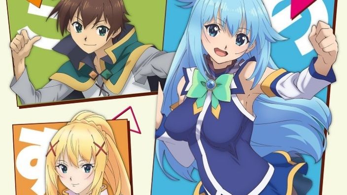 Konosuba: arrivano in anime la terza stagione e lo spinoff su Megumin